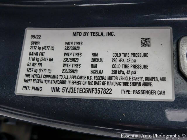 2022 Tesla Model 3 Performance