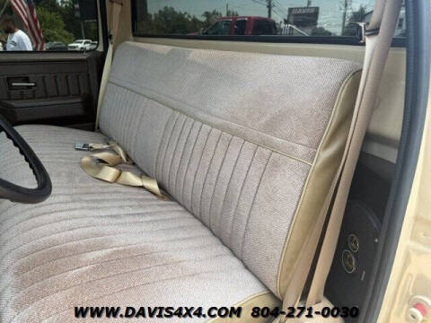 1982 Chevrolet C/K 10 Series