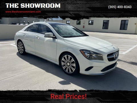 2017 Mercedes-Benz CLA for sale at THE SHOWROOM in Miami FL