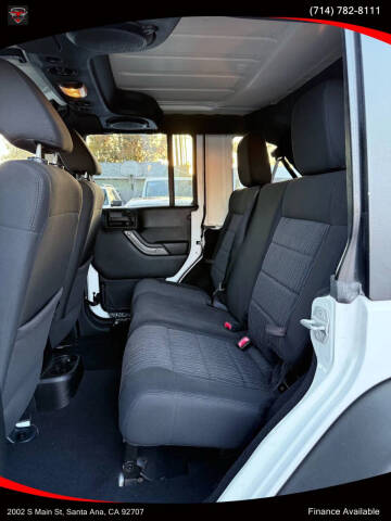 2012 Jeep Wrangler Unlimited Sport