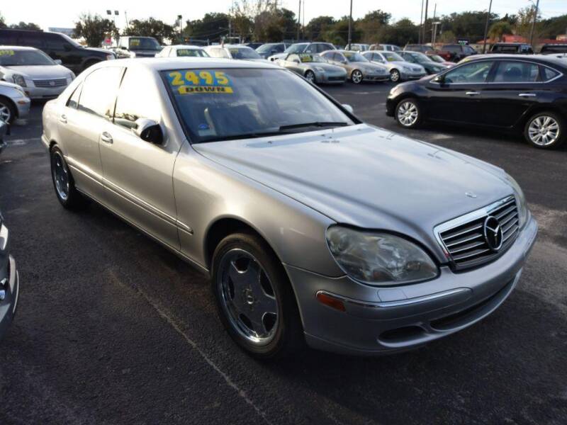 2003 Mercedes-Benz S-Class for sale at Tony's Auto Sales in Jacksonville FL