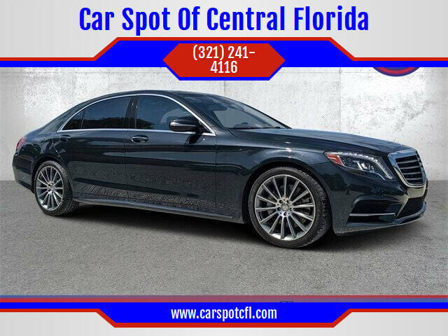 2016 Mercedes-Benz S-Class for sale at Car Spot Of Central Florida in Melbourne FL