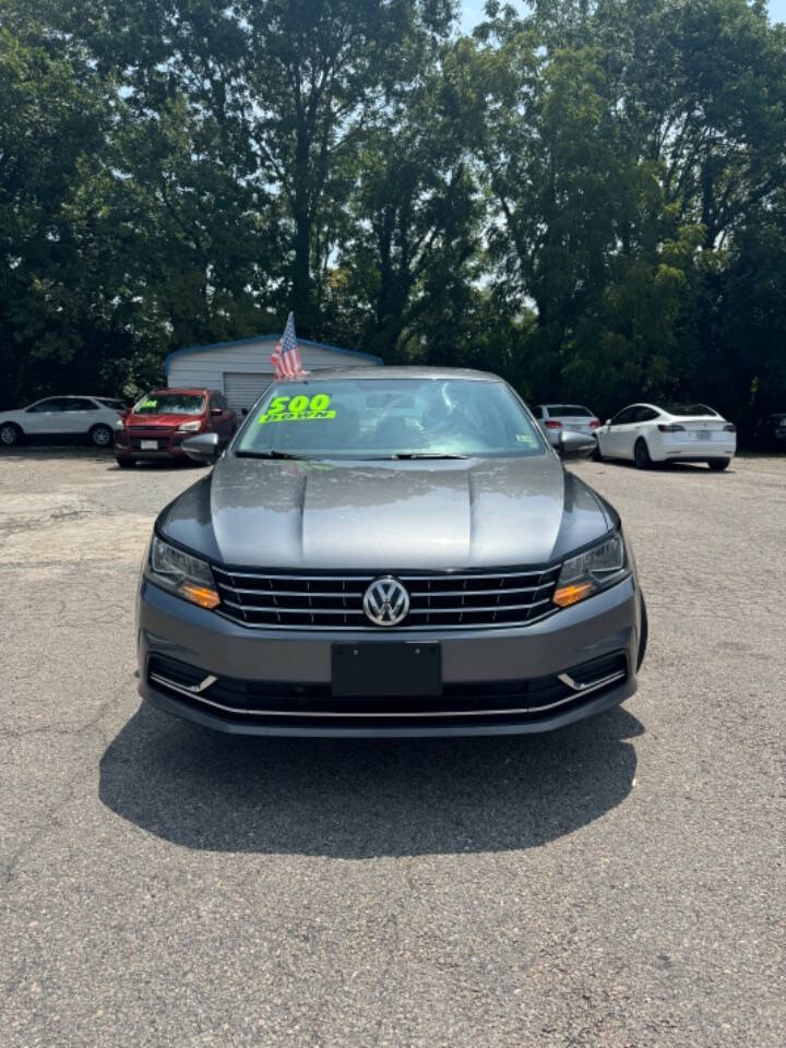 2017 Volkswagen Passat for sale at Joes Blvd Auto Sales in Hopewell, VA