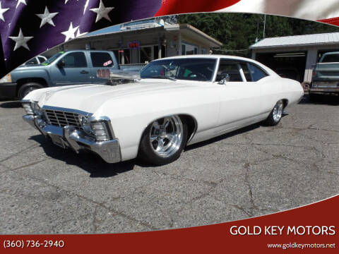 1967 Chevrolet Impala for sale at Gold Key Motors in Centralia WA