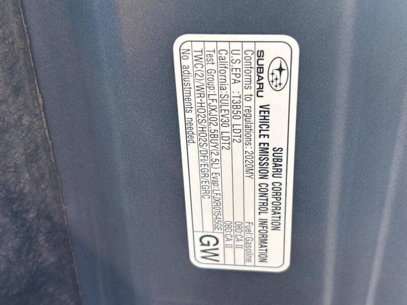 2020 Subaru Forester Touring
