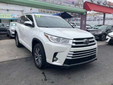2017 Toyota Highlander for sale at 4530 Tip Top Car Dealer Inc in Bronx NY