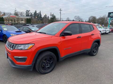 2018 Jeep Compass for sale at ALPINE MOTORS in Milwaukie OR