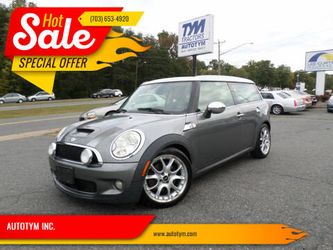 2008 MINI Cooper Clubman for sale at AUTOTYM INC. in Fredericksburg VA