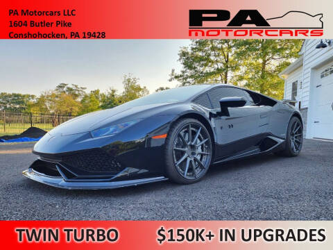 2015 Lamborghini Huracan for sale at PA Motorcars in Reading PA