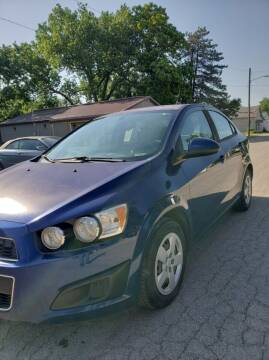2014 Chevrolet Sonic for sale at AFFORDABLE AUTO SALES in Wilsey KS