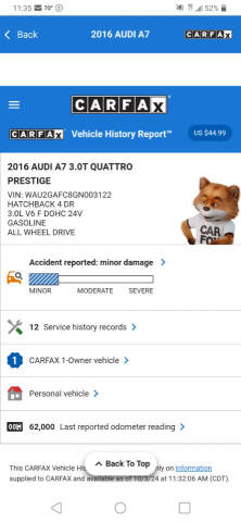 2016 Audi A7 3.0T quattro Prestige