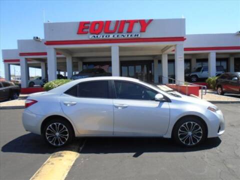2016 Toyota Corolla for sale at EQUITY AUTO CENTER in Phoenix AZ