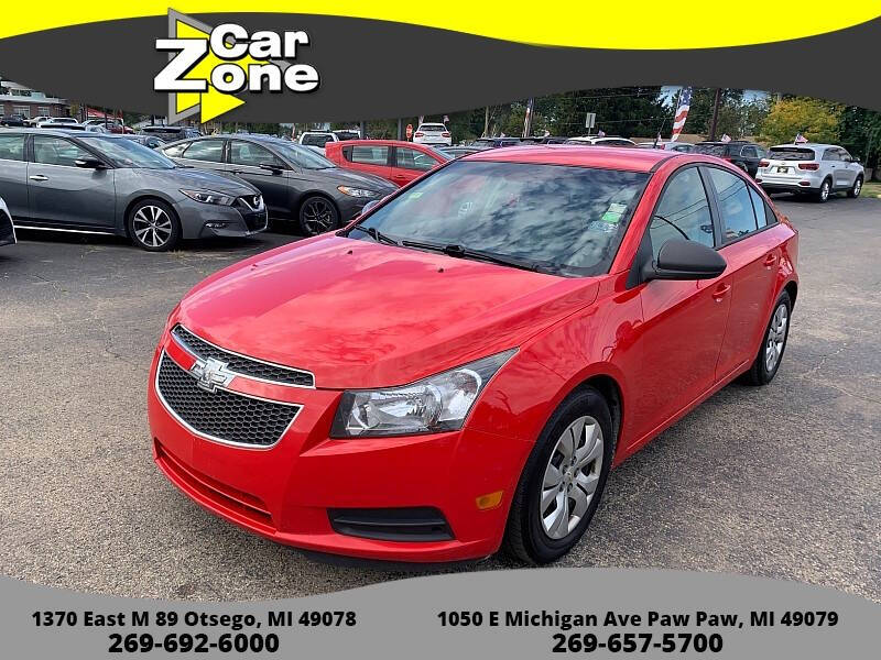 2014 Chevrolet Cruze for sale at Car Zone in Otsego MI