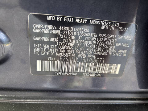 2011 Subaru Forester 2.5X Premium