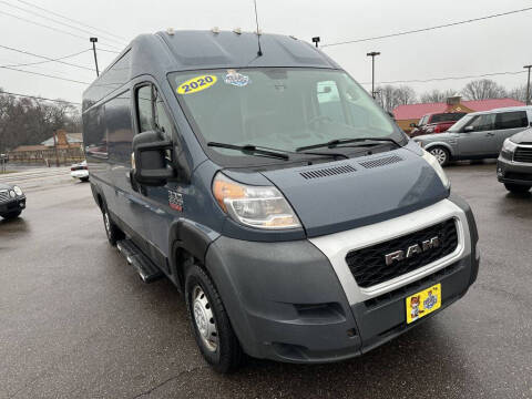 2020 RAM ProMaster for sale at 4 Wheels Premium Pre-Owned Vehicles in Youngstown OH