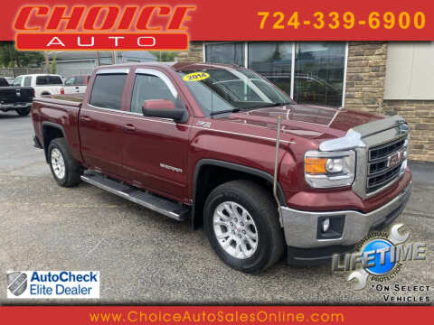 2014 GMC Sierra 1500 for sale at CHOICE AUTO SALES in Murrysville PA