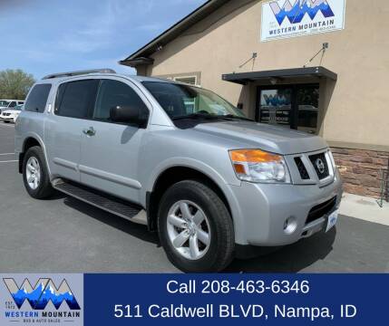 2015 Nissan Armada for sale at Western Mountain Bus & Auto Sales in Nampa ID