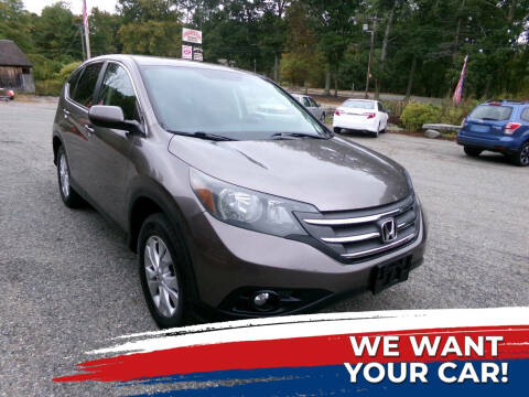 2012 Honda CR-V for sale at Douglas Auto & Truck Sales in Douglas MA