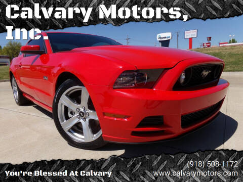 2014 Ford Mustang for sale at Calvary Motors, Inc. in Bixby OK