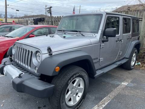 2016 Jeep Wrangler Unlimited for sale at Shaddai Auto Sales in Whitehall OH