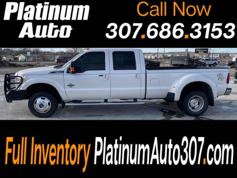 2016 Ford F-350 Super Duty for sale at Platinum Auto in Gillette WY