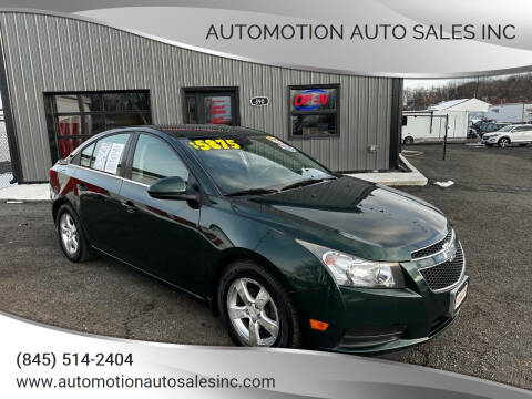 2014 Chevrolet Cruze for sale at Automotion Auto Sales Inc in Kingston NY