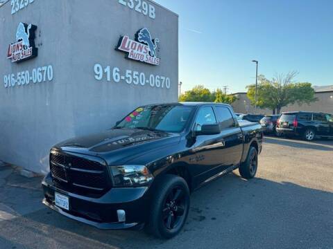 2018 RAM 1500 for sale at LIONS AUTO SALES in Sacramento CA