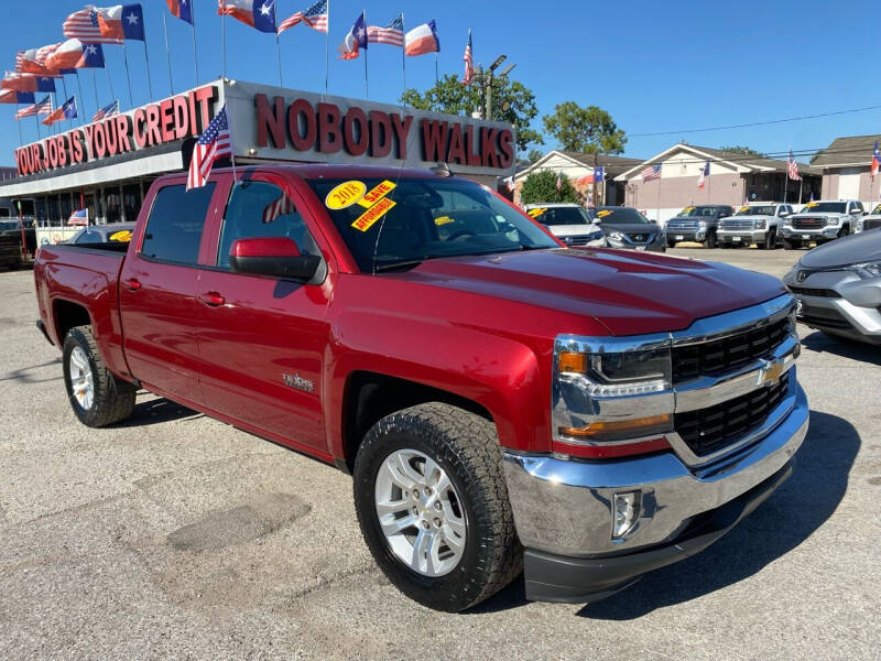 2018 Chevrolet Silverado 1500 for sale at Giant Auto Mart in Houston TX