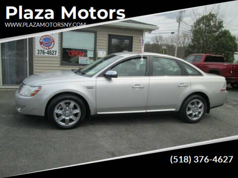 2008 Ford Taurus for sale at Plaza Motors in Rensselaer NY