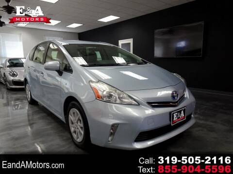 2012 Toyota Prius v for sale at E&A Motors in Waterloo IA