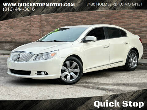 2011 Buick LaCrosse for sale at Quick Stop Motors in Kansas City MO
