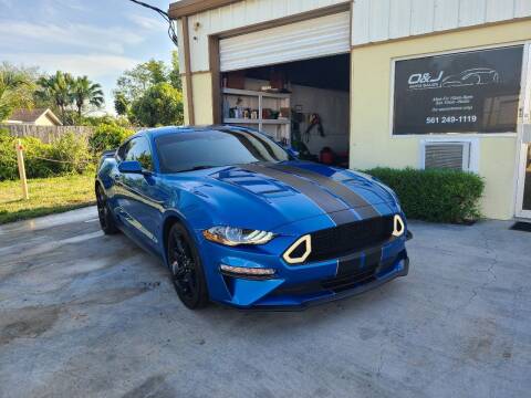 2019 Ford Mustang for sale at O & J Auto Sales in Royal Palm Beach FL