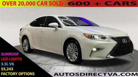 2016 Lexus ES 350 for sale at AUTOS DIRECT OF FREDERICKSBURG in Fredericksburg VA