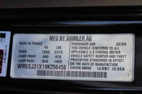 2009 Smart fortwo pure