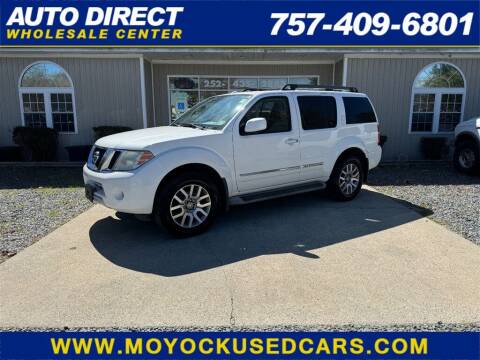 2012 Nissan Pathfinder for sale at Auto Direct Wholesale Center in Moyock NC