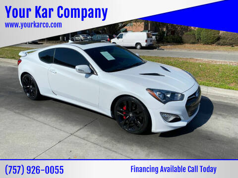 2014 Hyundai Genesis Coupe for sale at Your Kar Company in Norfolk VA