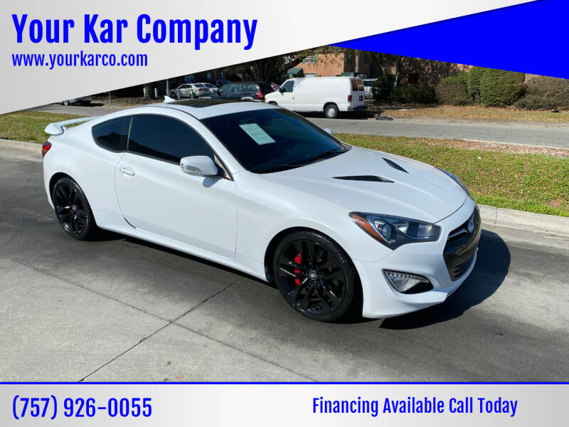 2014 Hyundai Genesis Coupe for sale at Your Kar Company in Norfolk VA