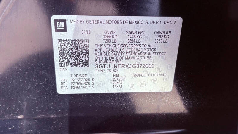 2018 GMC Sierra 1500 SLT