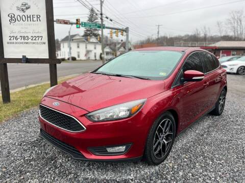 2017 Ford Focus for sale at Booher Motor Company in Marion VA
