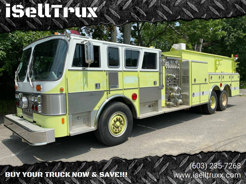 1989 HAHN FIRE TRUCK for sale at iSellTrux in Hampstead NH