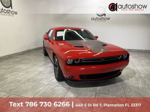2015 Dodge Challenger for sale at AUTOSHOW SALES & SERVICE in Plantation FL