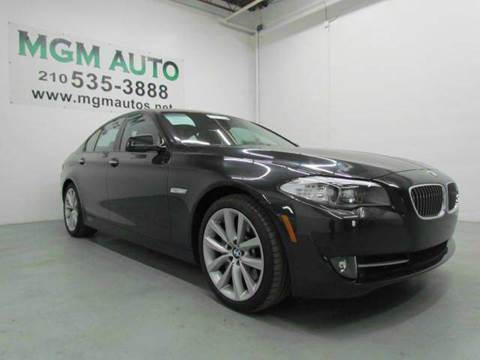 2011 BMW 5 Series for sale at MGM Auto in San Antonio, TX