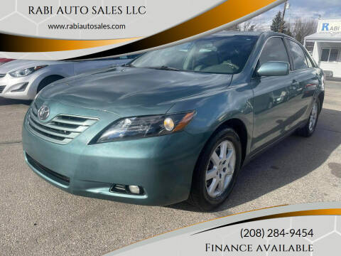 2007 Toyota Camry for sale at RABI AUTO SALES LLC in Garden City ID
