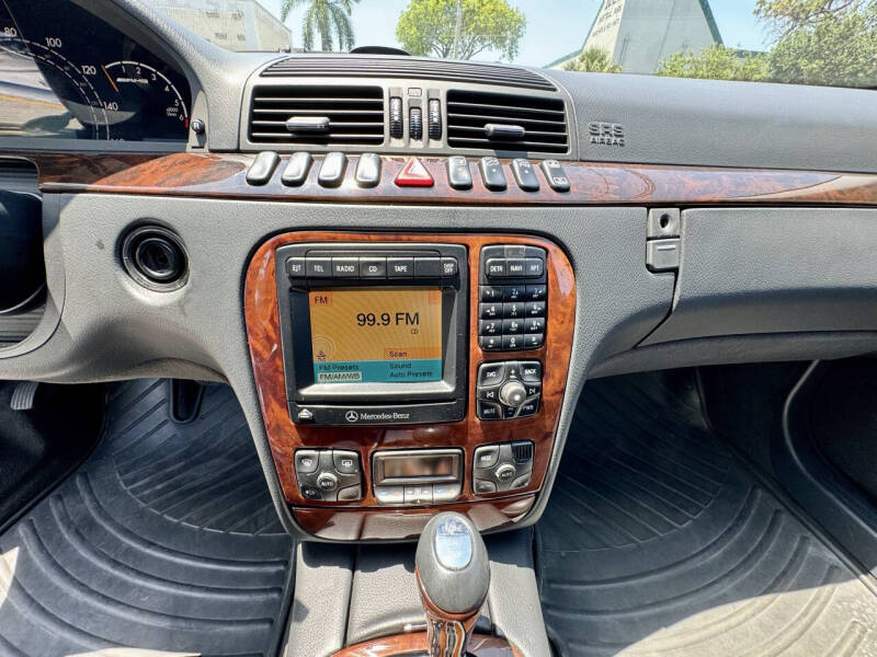 2002 Mercedes-Benz S-Class S 55 AMG