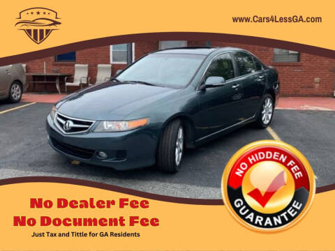 2006 Acura TSX for sale at Cars4Less GA in Alpharetta GA