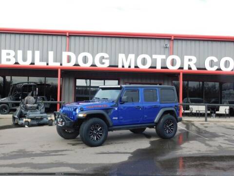 2019 Jeep Wrangler Unlimited for sale at Bulldog Motor Company in Borger TX