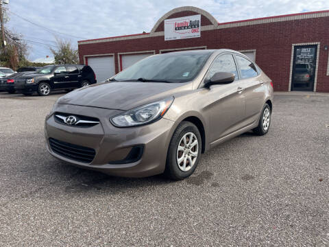 2012 Hyundai Accent for sale at Family Auto Finance OKC LLC in Oklahoma City OK