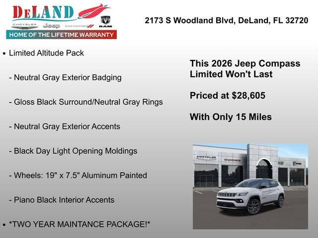 2026 Jeep Compass Limited