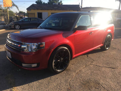 2014 Ford Flex for sale at JR'S AUTO SALES in Pacoima CA