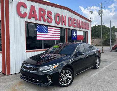 2017 Kia Optima for sale at Cars On Demand 3 in Pasadena TX